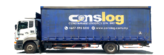 Curtain Side Rigid Truck: Dimension 24ft